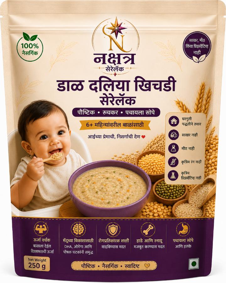 Daal daliya khichadi cerelac